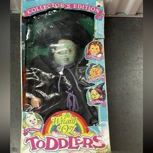 1993 The Wizard of Oz Toddlers L'il Wicked Witch Collector's Edition NIB